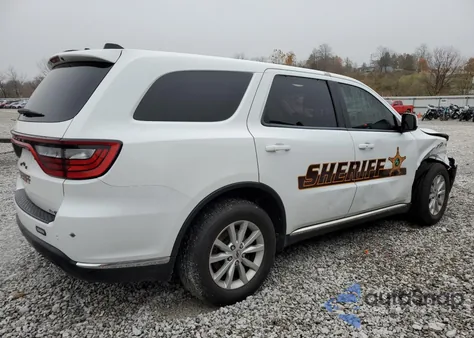 2020 Dodge Durango Ssv z USA, uszkodzony, nr VIN 1C4SDJFT2LC287008